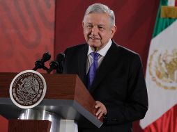 López Obrador declaró que él fue espiado desde 1977 cuando era oposición, y que esas prácticas no forman parte de su gestión. NTX/A. Guzmán