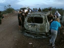 El Presidente López Obrador señaló que las autoridades mexicanas permitirán que Estados Unidos siga la investigación de la emboscada a la familia LeBarón. EFE / M. Hartz