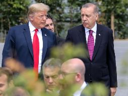La reunión entre Trump y Erdogan ocurre luego de una serie de episodios de tensión entre Estados Unidos y Turquía. AFP/L. Marin