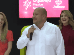 Durante la inauguración del SingularityU Mexico Summit, Alfaro Ramírez, destacó que mientras que el país creció 0.3%, Jalisco creció ocho veces más rápido. TWITTER / @EnriqueAlfaroR