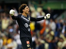 Guillermo Ochoa confía en el funcionamiento que han tenido las Águilas. Imago7 / ARCHIVO