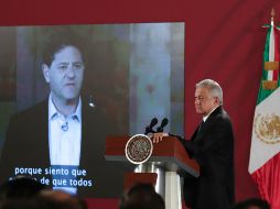 El Mandatario presentó durante su conferencia de prensa matutina un video del empresario estadounidense Nick Hanauer. NTX/G. Durán
