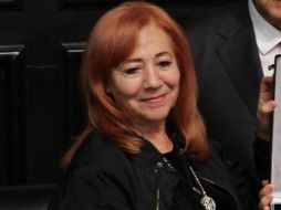 Rosario Piedra Ibarra, en la imagen, es hija de la activista Rosario Ibarra de Piedra. NTX/ARCHIVO