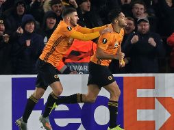 Jiménez brilló nuevamente con los Wolves en Europa League. AFP / L. Parnaby