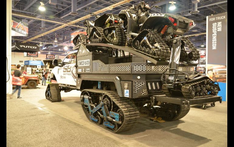 Megagalería: Autos de locura directo del SEMA Show... incluye tanques de guerra