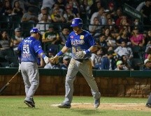 Agustín Murillo pegó jonrón productor de dos carreras en la octava entrada, con lo que Jalisco selló el resultado. FACEBOOK/CharrosBeisbolOficial