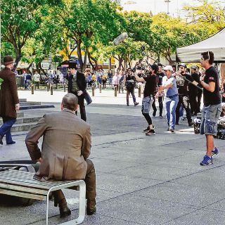 Filman la escandalosa fiesta del Porfiriato 