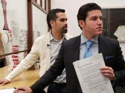 Samuel García ha impulsado iniciativas en la Cámara alta para descentralizar los recursos. TWITTER/samuel_garcias