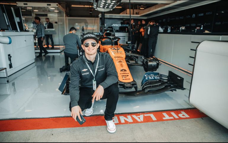 O'Ward fue contratado para ocupar un asiento con el equipo Arrow McLaren SP en la IndyCar para la siguiente temporada. TWITTER / @PatricioOWard