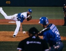 Elian Leyva cargó con la derrota después de una mala salida en la que permitió 11 hits y ocho carreras. EL INFORMADOR/G. Gallo