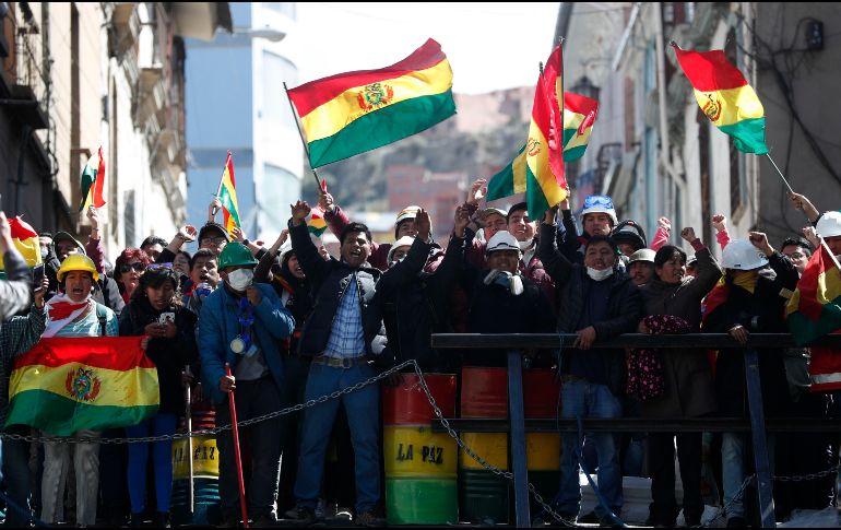 El ataque se produce en medio de la crisis política y social que atraviesa Bolivia desde las elecciones presidenciales del 20 de octubre pasado, consideradas fraudulentas por la oposición. AP / J. Karita