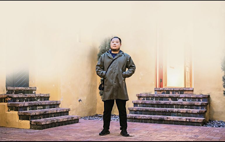 Artista. Sun Yafei, en su paso por Jalisco, visitó la Casa ITESO Clavigero. CORTESÍA