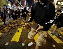 El territorio semiautónomo chino lleva seis meses de protestas, iniciadas por una propuesta para modificar la ley de extradiciones. AP / D. Alangkara