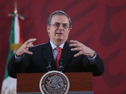 Ebrard se manifestó en redes tras la renuncia de Evo Morales. EFE / ARCHIVO