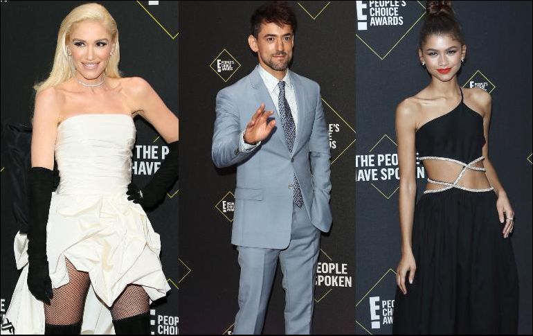 Gwen Stefani, Luis Gerardo Méndez y Zendaya, fueron algunas de las estrellas que desfilaron por la alfombra roja de los People's Choice Awards. ESPECIAL