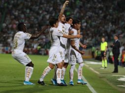 El Santos llegó a 11 victorias con tres empates, tres derrotas y 36 puntos. TWITTER / @ClubSantos