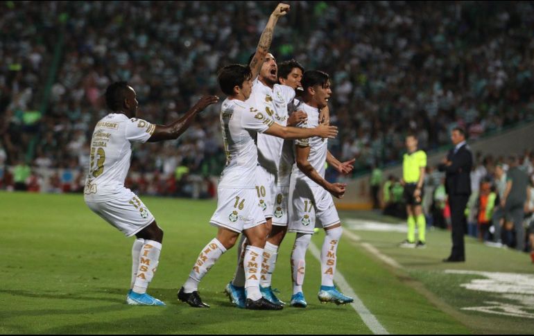 El Santos llegó a 11 victorias con tres empates, tres derrotas y 36 puntos. TWITTER / @ClubSantos