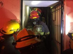 El cuerpo del fallecido está a la espera de ser identificado. CORTESÍA / Protección Civil y Bomberos de Guadalajara