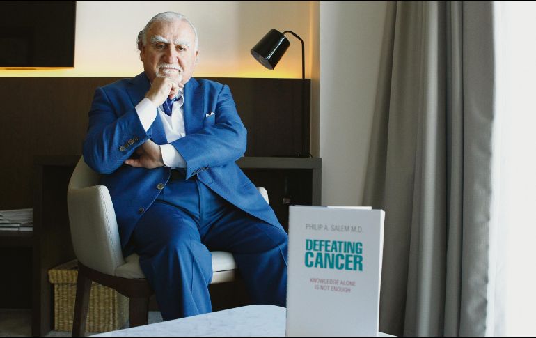 Philip Salem busca que la terapia ICT sea conocida por el mayor número de oncólogos posible. EL INFORMADOR / A. Camacho