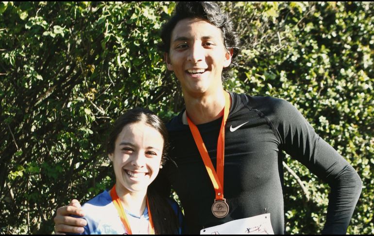 María José Ruiz y Sebastián Flores se convirtieron en los ganadores de la última carrera del Circuito Atlético Interclubes. EL INFORMADOR / A. Camacho