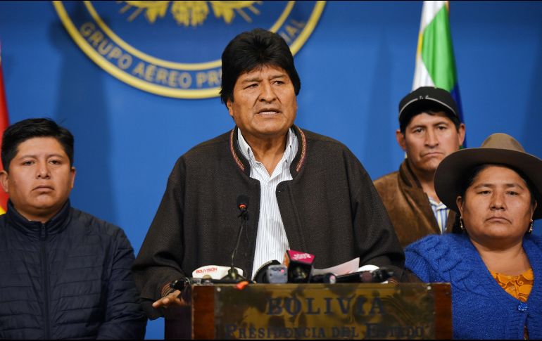 AFP/Presidencia de Bolivia