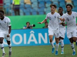 Francia comenzó perdiendo por primera vez en el torneo pero se recuperó a lo grande. EFE / J. Alves