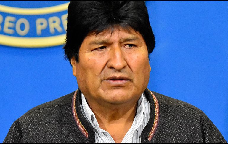 Esta tarde, el canciller Marcelo Ebrard anunció que el país aceptó la solicitud de asilo de Evo Morales. EFE/STRINGER