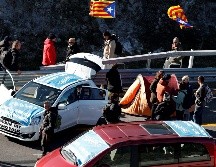 Los manifestantes esperan ocupar la carretera por tres días. EFE/A. García