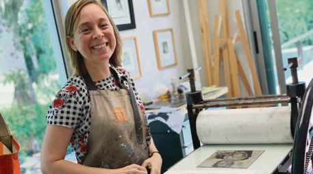 Jessica GadGa presentará su arte en la exposición “Confluir”. CORTESÍA