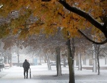 Meteorólogos señalan que ''este es un fenómeno climático más bien típico de enero, no de noviembre''.  AFP / S. Olson