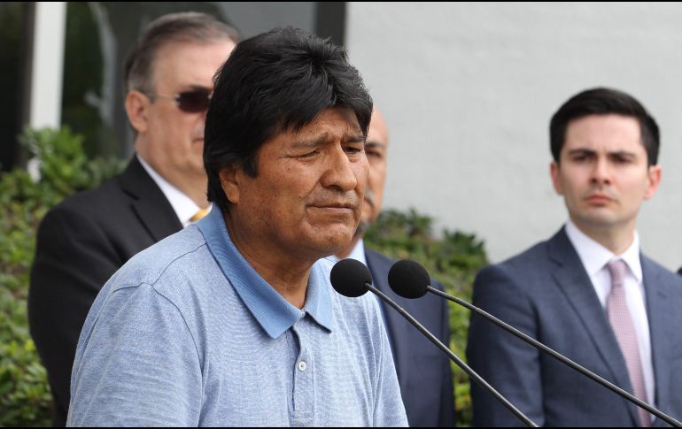 Las declaraciones de la ONU se producen poco después de la llegada de Morales a México este martes. EFE/M. Guzmán
