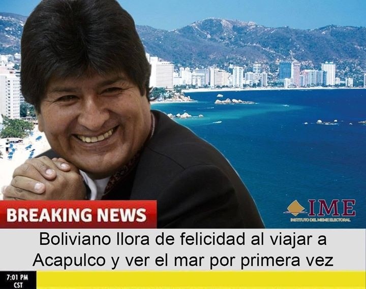 Evo Morales llega a México cargado de memes | El Informador