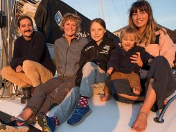 La joven de 16 años se niega a realizar el viaje vía aérea debido a las emisiones de carbono que emiten los aviones. TWITTER / @GretaThunberg