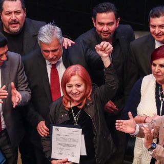 Entre jaloneos, Rosario Piedra rinde protesta como presidenta de la CNDH