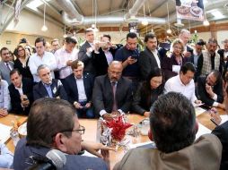 Alcaldes se reunieron con diputados. TWITTER/ANACmx