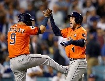 Los Astros indicaron en un comunicado que el equipo ''inició una investigación en cooperación con las Grandes ligas'' y declinaron hablar sobre el tema. AFP / ARCHIVO