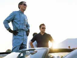 Christian Bale (a la izquierda) interpreta al piloto Ken Miles; y Matt Damon, al ingeniero Carroll Shelby. CORTESÍA