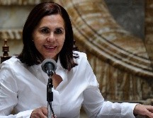''Se les dará un plazo para que abandone el país, por haberse involucrado en asuntos internos del Estado'', dijo la jefa de la diplomacia. AFP / J. Bernal