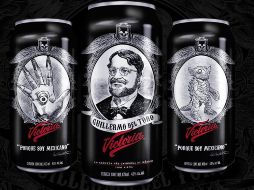 Victoria anunció las latas como una promoción para celebrar el cumpleaños del Guillermo del Toro. TWITTER/VictoriaMX