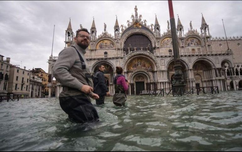 Venecia sufrió esta semana sus peores inundaciones desde el año 1966. GETTY IMAGES