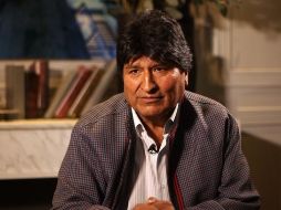 Evo Morales habló con BBC Mundo en Ciudad de México.