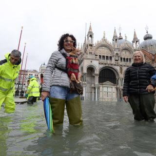 Venecia se prepara para nueva inundación