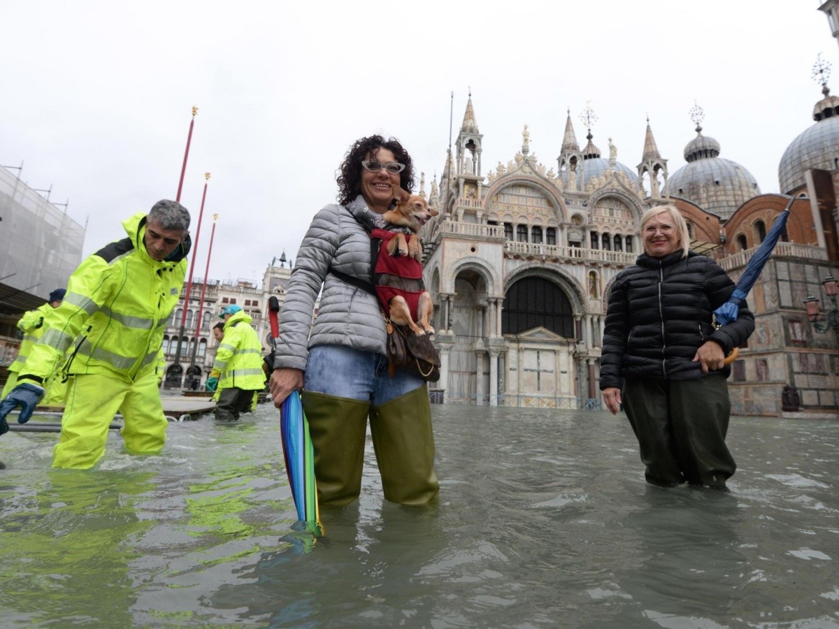  Venecia se prepara para nueva inundación