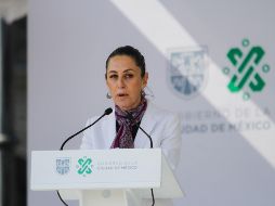 Claudia Sheinbaum es considerada la segunda voz con más autoridad en Morena. NTX/G. Granados