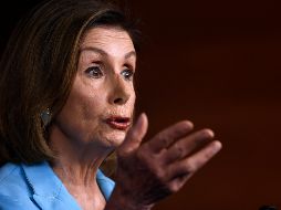 Nancy Pelosi rechazó las acusaciones del presidente de que el proceso ha sido arreglado en su contra. AP/ARCHIVO