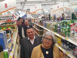 La secretaria de Economía federal visitó comercios del Centro tapatío. EL INFORMADOR/J. Armendáriz