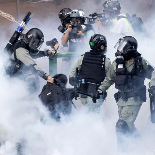 Batalla campal se registra en universidad de Hong Kong