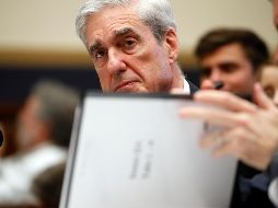 El presidente Trump ha insistido en que el reporte de Mueller (en la imagen) no revela conspiración ni obstrucción. AP/ARCHIVO