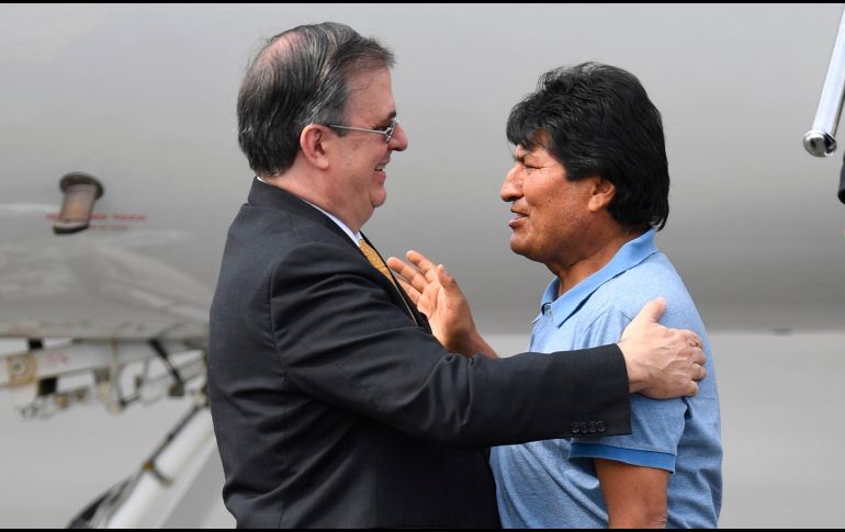 El gobierno de México ofreció asilo político a Evo Morales. AFP