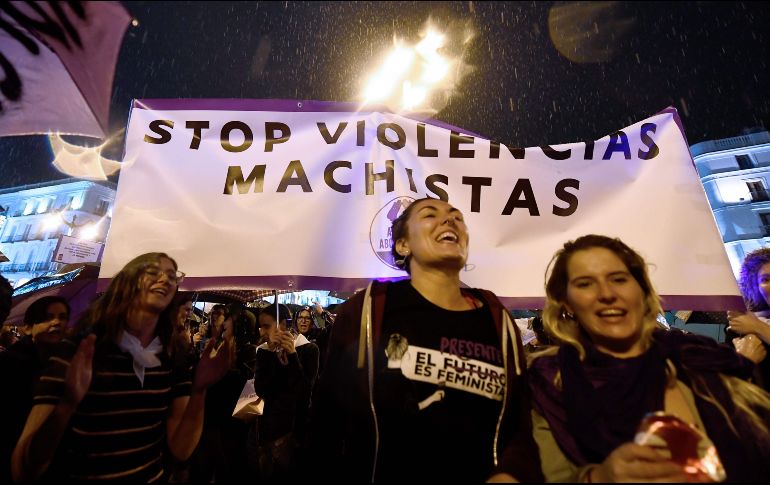 La ley pionera en contra de la violencia de género está riesgo con el discurso de extrema derecha. AFP